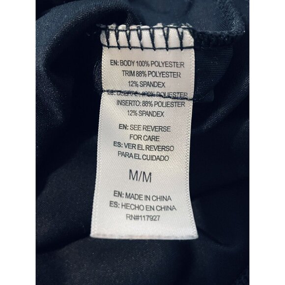 Head Women's Activewear Fitness Black Gray Net Workout Running Top Shirt Medium - Picture 12 of 12